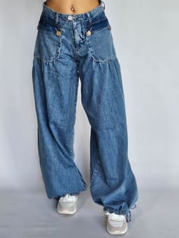 Blue Baggy Jeansindex