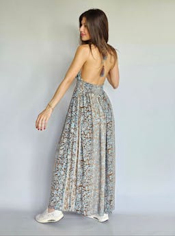 Backless Boho Dressindex