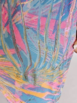 Backless Printed Dressindex