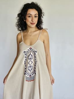 Beige Indian Dressindex