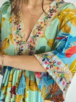 Boho Parrot Dressindex