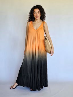 Color Gradient Long Dressindex