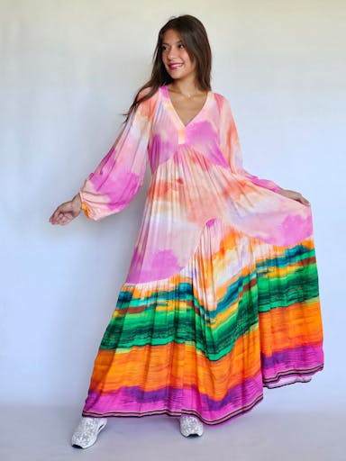 Colorful Long Dress