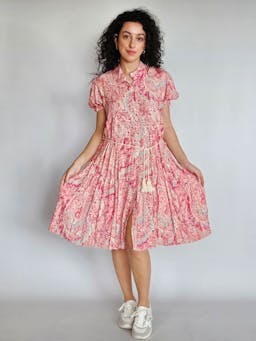 Cute Pinkish Shirt Dressindex