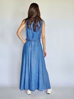 Denim Dress with Beltindex