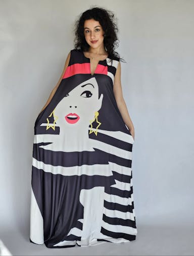 "Face" Dress 1