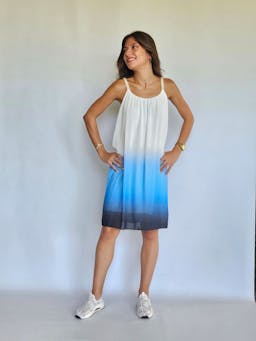 Gradient Colors Short Dressindex