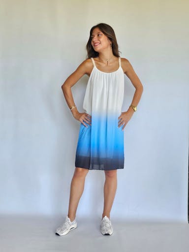 Gradient Colors Short Dress