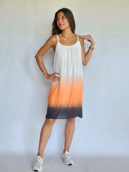 Gradient Colors Short Dressindex