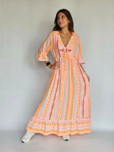 Linen Boho Style Dress