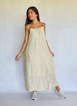 Linen Flowy Dressindex