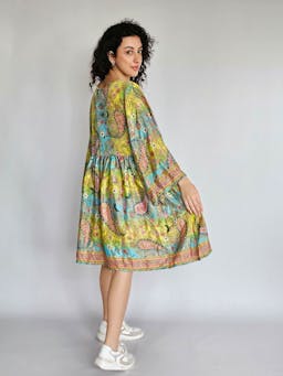 Paisley Print Dressindex