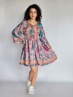 Paisley Print Dressindex