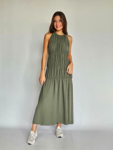 Pleated Dress