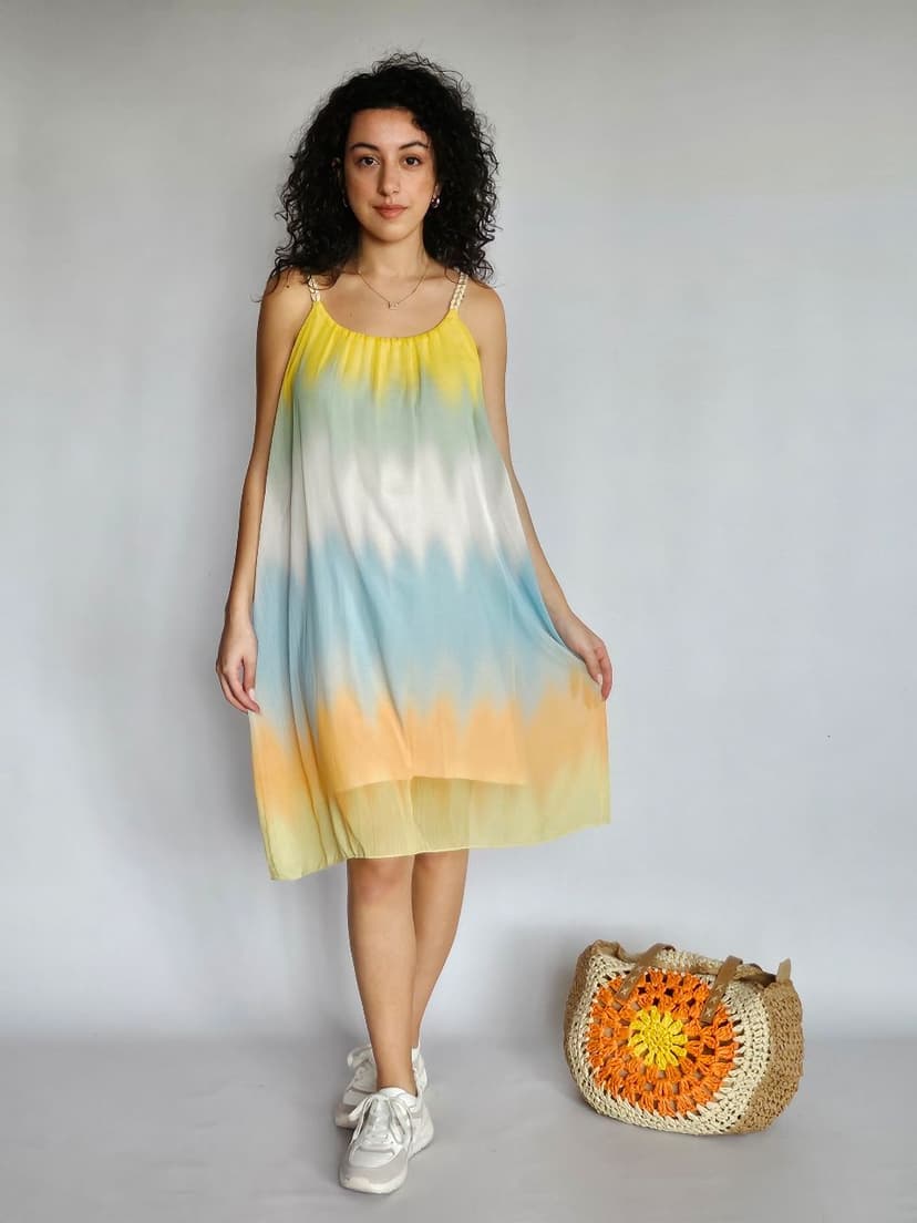 Tie Dye Short Dress