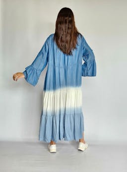 Two Colors Denim Dressindex