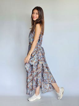 Two Layers Boho Dressindex