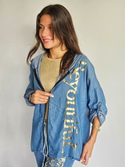 "Beyoutiful" Denim Jacketindex