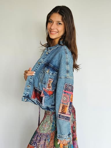 Indian Style Denim Jacket