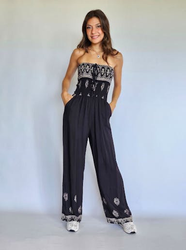 Black and White Jumpsuit