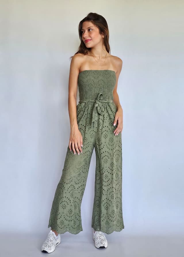 Embroidered Jumpsuit