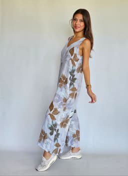 Linen Floral Jumpsuitindex