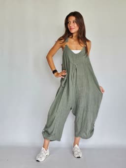 Linen Jumpsuit Salopettesindex