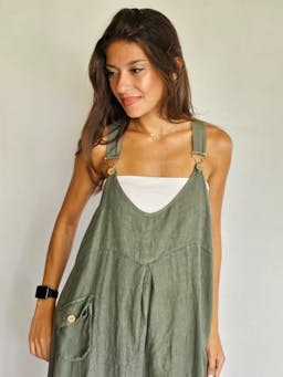 Linen Jumpsuit Salopettesindex