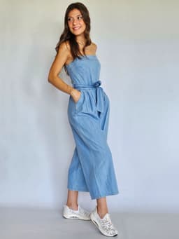 Strapless Denim Jumpsuitindex