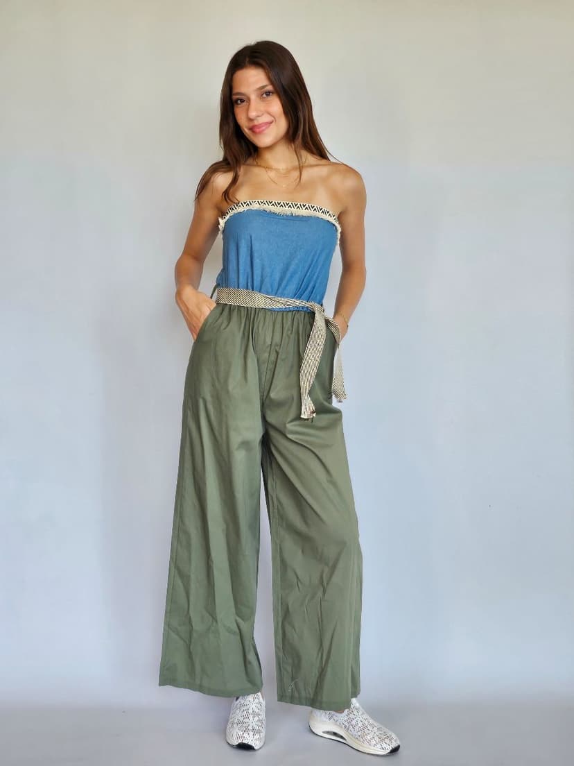 Strapless Jumpsuit