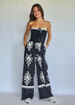 Strapless Printed Jumpsuitindex