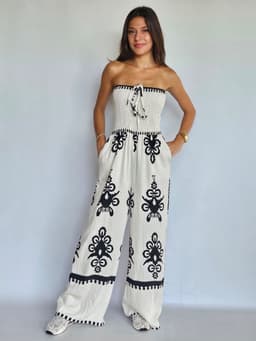 Strapless Printed Jumpsuitindex