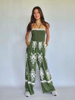 Strapless Printed Jumpsuitindex