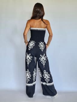 Strapless Printed Jumpsuitindex