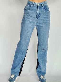 Denim and Cotton Pantsindex