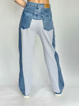 Denim and Cotton Pantsindex