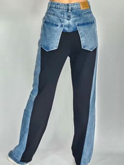 Denim and Cotton Pantsindex