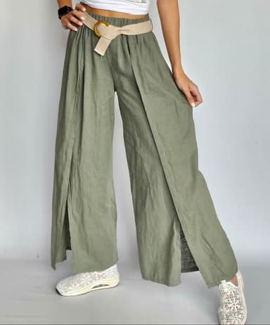 Linen Flowy Pants