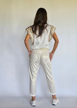 Linen Gold Pantsindex