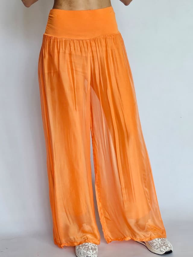 Silk Loose Pants