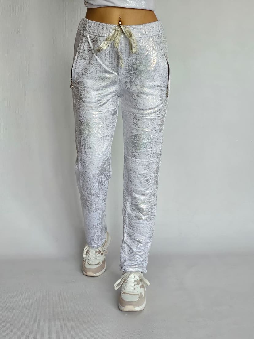 Silverish Pants