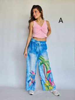 Tropical Flowy Pantsindex