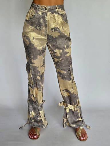 UFO Metallic Pants