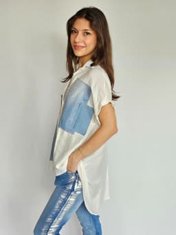 White Shirt with Denimindex