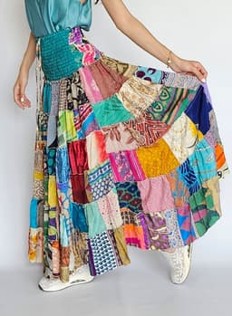 Gypsy Patchwork Skirtindex