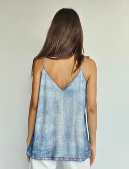 Flowy Denim Topindex