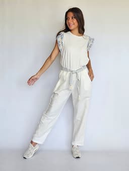 Linen White Pantsindex